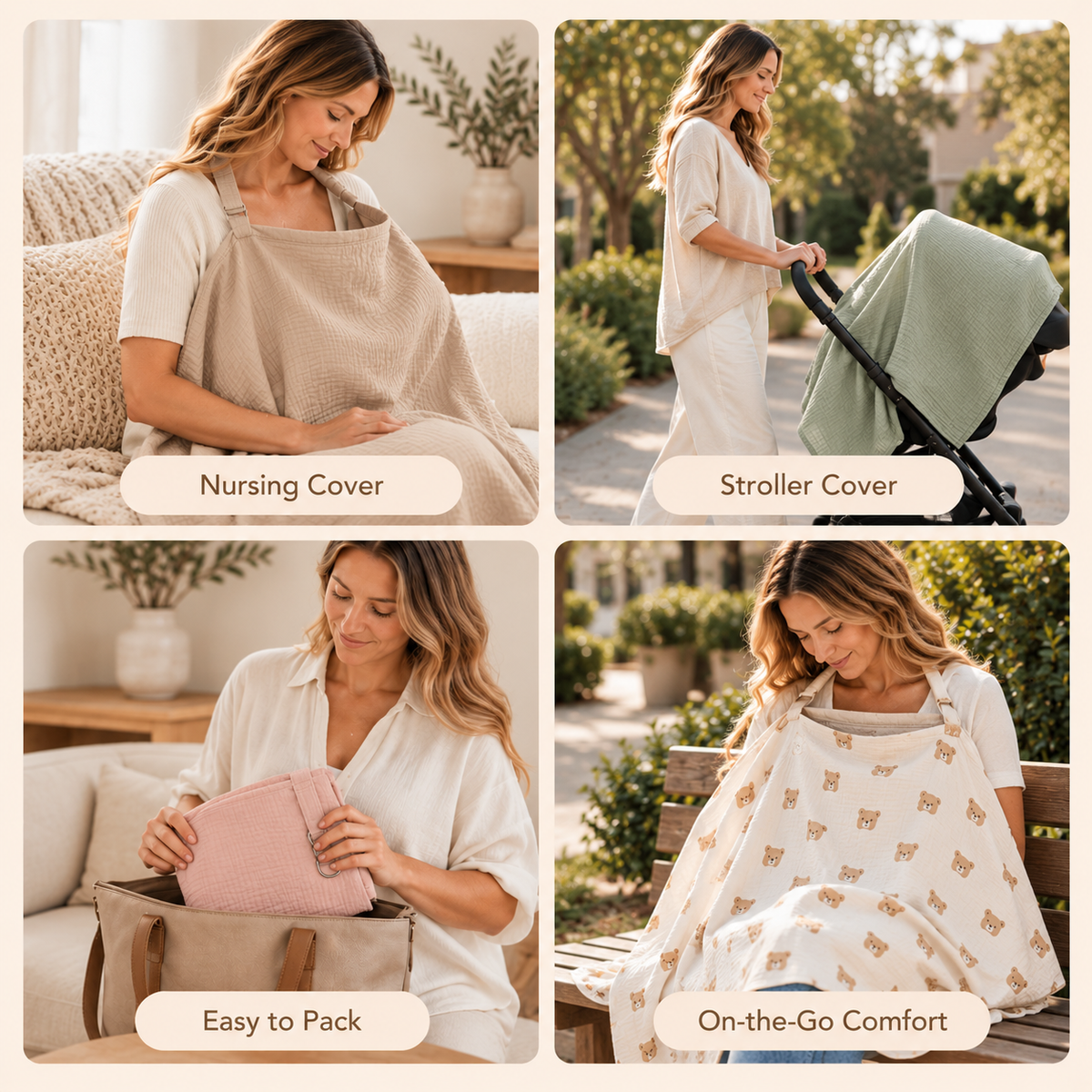 Open-View Nursing Cover