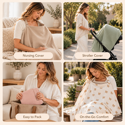 Open-View Nursing Cover