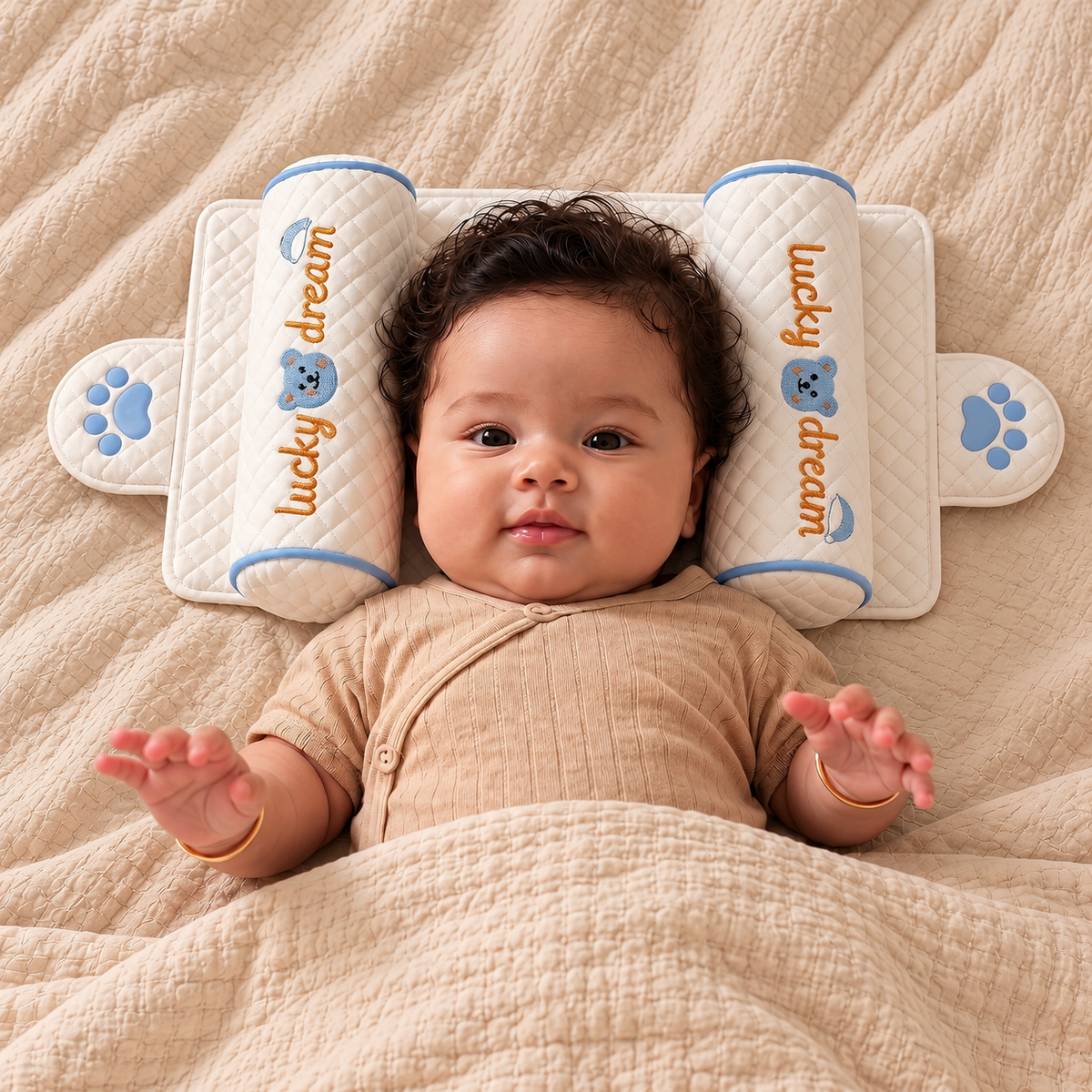 Rounder Head, Supported Neck Pillow