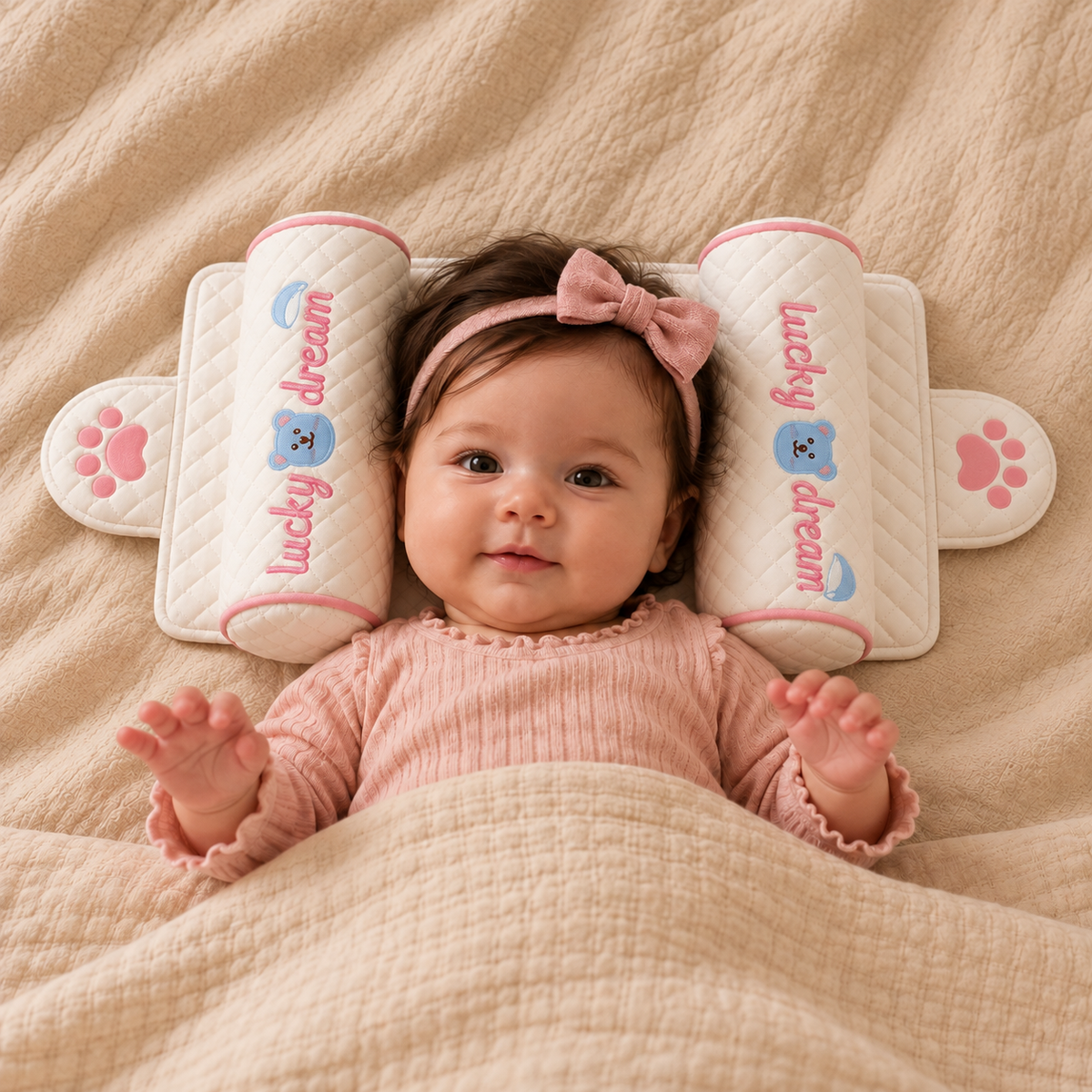 Rounder Head, Supported Neck Pillow