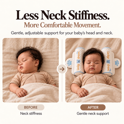 Rounder Head, Supported Neck Pillow