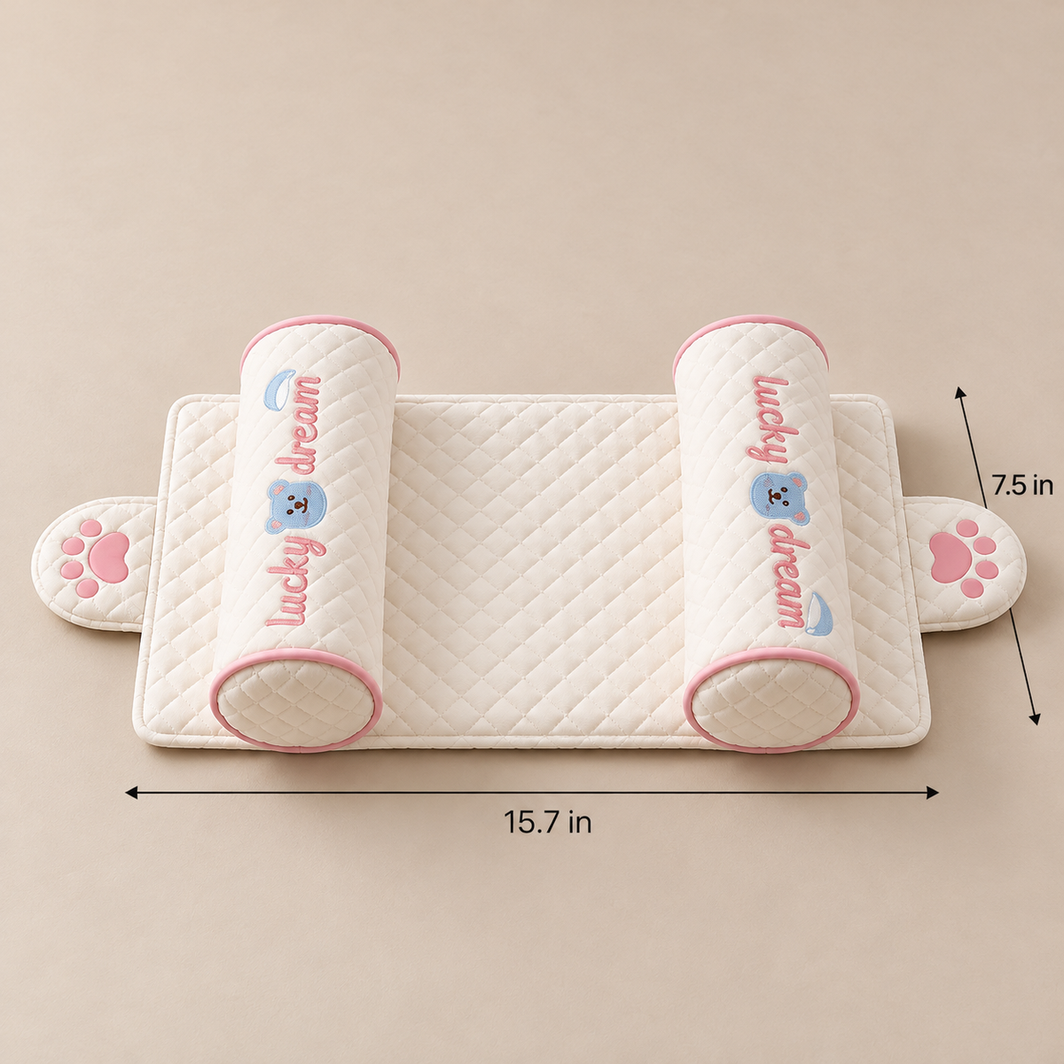 Rounder Head, Supported Neck Pillow