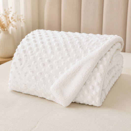 Cozy Dot Baby Blanket